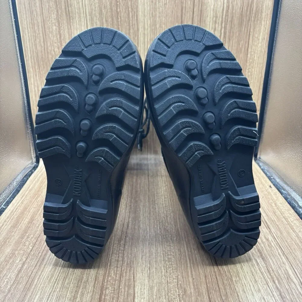 Kodiak All Weather Rubber Thinsulate Insulated Men's‎ Tall Black Boots Size 12